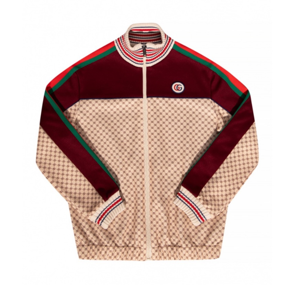 BNIB AUTHENTIC GUCCI GG jacquard cotton jacket WITH GUCCI cloth hanger - Picture 3 of 5